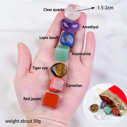 7 Chakra Healing Crystal Set