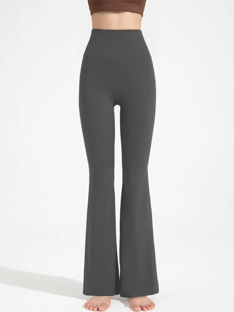 High Waist Butt Lift Flared Yoga Pants