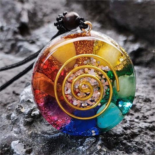 7 Chakra Energy Pendant Necklace