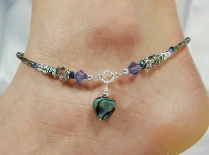 Lotus Chakra Gemstone Anklet