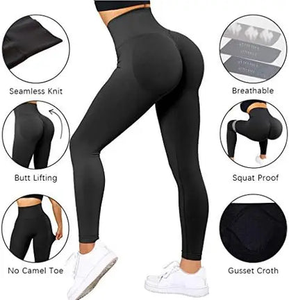 High Waist Seamless Yoga Pants